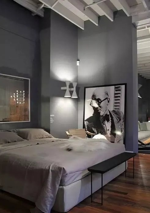 这才是男人的卧室！so man so cool！