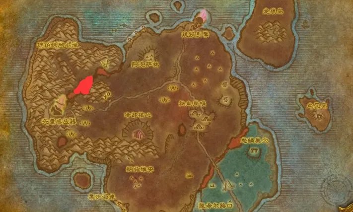 魔兽世界塔希恩的营地在哪