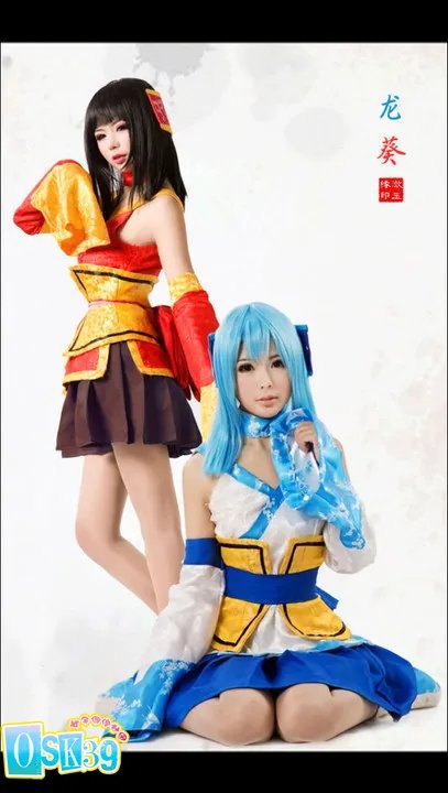 国产美女大胆Cos《仙剑3》龙葵 竟只用白布遮私处