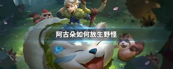 阿古朵如何放生野怪