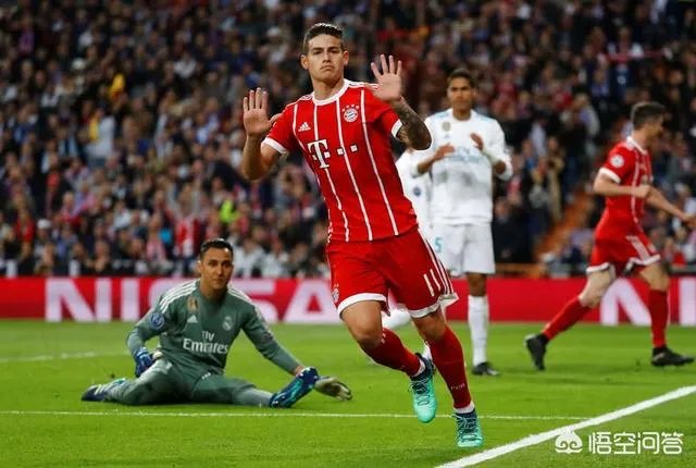 皇马和拜仁欧冠次回合比赛中，怎么解读J罗进球后的动作？