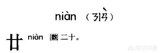 汉字“廿”表示什么？
