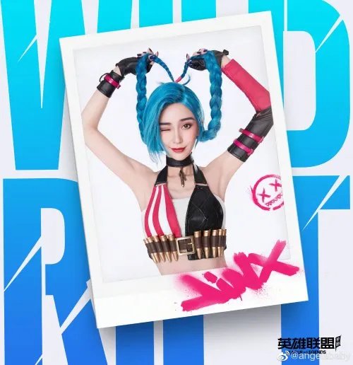 Angelababy金克斯COS美爆 网友：就是本人！