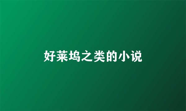 好莱坞之类的小说