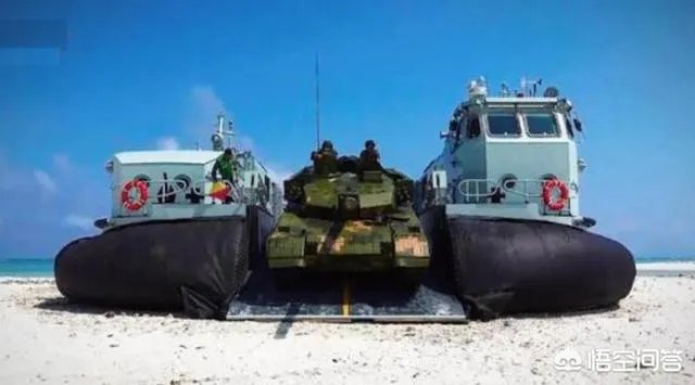 05式两栖步兵战车本身可以海上浮渡，为何还要用726气垫登陆艇运输？