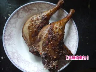 秘制蜂蜜脆香烤鸭腿(锡纸)