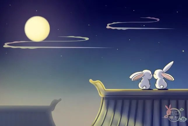 中秋节唯美图片和祝福语