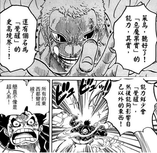 《海贼王》里头果实都能够觉醒，那么路飞的果实觉醒了以后会是怎么样的？