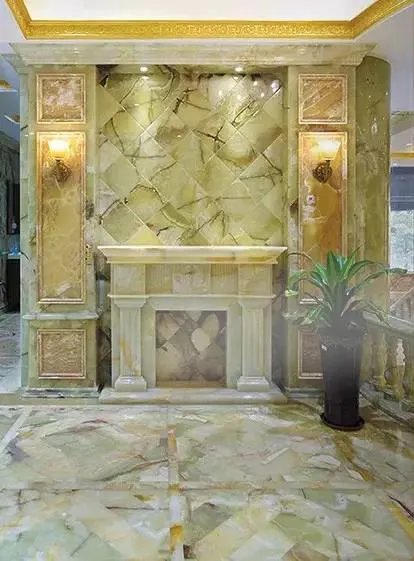 玉石背景墙装饰欣赏