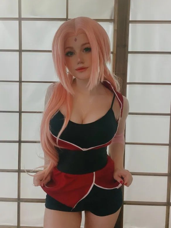 凹凸有致尽显风情！肉感长腿御姐“Grusha”攻略美图！