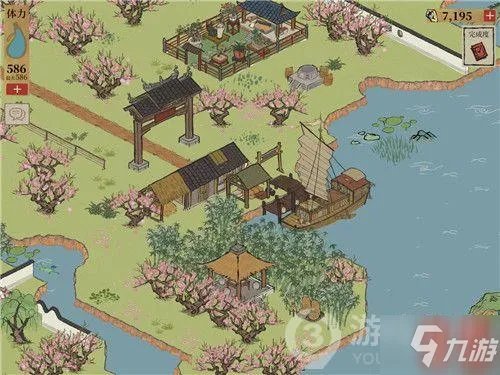 江南百景图桃花坞废墟在哪 桃花坞废墟位置一览