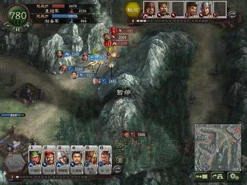 《三国志12》经验分享之攻城