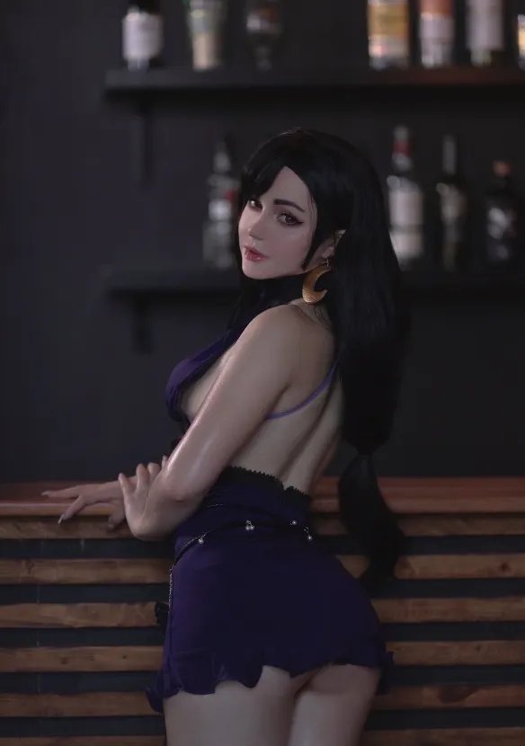 凹凸有致尽显风情！肉感长腿御姐“Grusha”攻略美图！