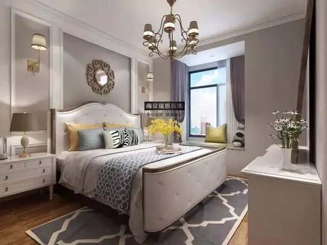 宋都南郡90㎡美式风格 Design By刘梦