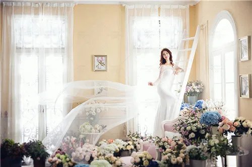 婚纱摄影照片欣赏 拍婚纱照的经典动作