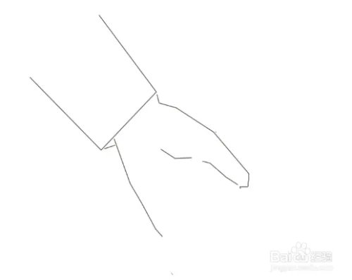 父亲节图片大手牵小手背影简笔画