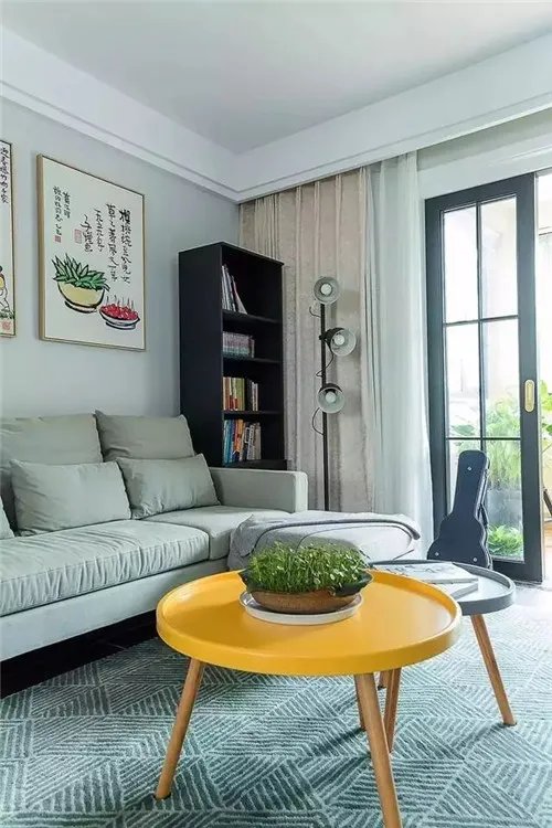 现代简约风格装修图片欣赏 90平现代简约三居室装修样板间