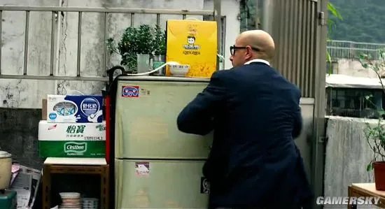 来干了这杯舒化奶 好莱坞大片中的中国广告