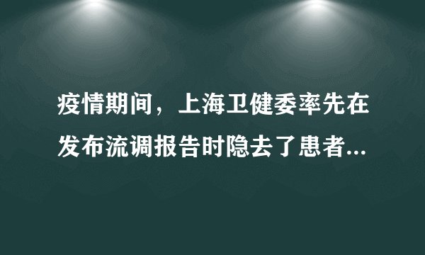 疫情期间，上海卫健委率先在发布流调报告时隐去了患者的个人信息，改为以涉及区域和场所的信息披露为主。这种“只提地点不提人”的流调方式，得到了舆论的高度认可。以此为由写一篇新闻报道，合适的标题是（　　）①尊重公民隐私：法治国家首要原则②坚持文明执法，法治国家治理航标③完善执法程序，全面履行政府职能④推进严格执法，保护公民法定权利A. ①③B. ②④C. ①②D. ③④