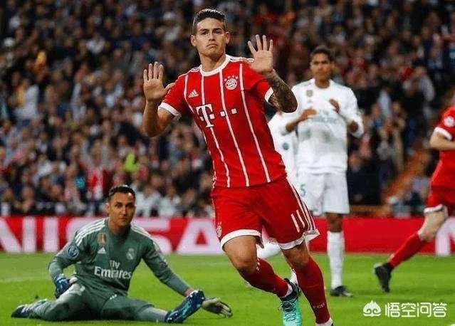 皇马和拜仁欧冠次回合比赛中，怎么解读J罗进球后的动作？