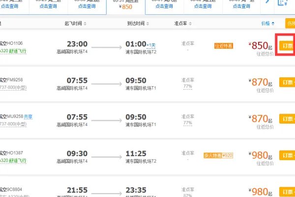 急求携程网订机票的详细步骤！