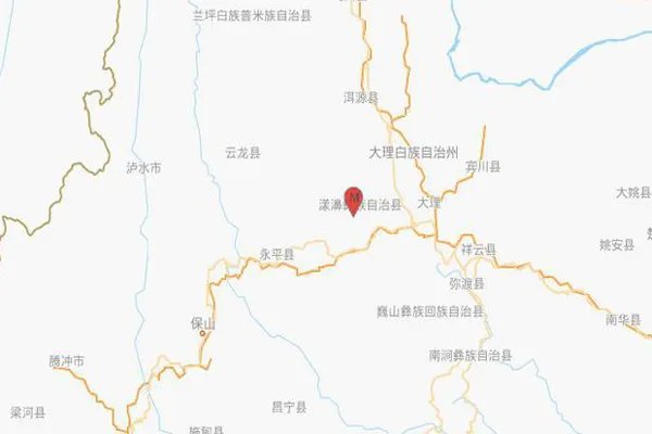 大理漾濞九次地震
