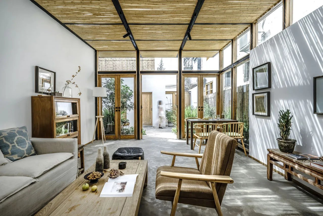 【优雅干净民宿客栈设计】整个客栈的外观设计和内饰做工都用到了...