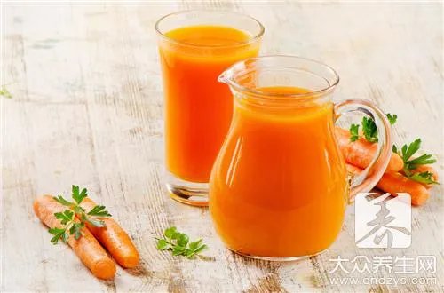 胡萝卜汁的功效和作用