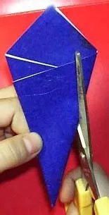 窗花的剪制方法（六瓣花、雪花）