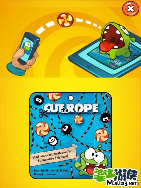 小编为您解答Om Nom:Candy Flick丢糖果怎么玩