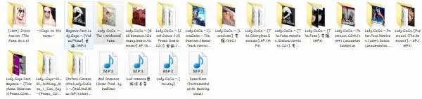 请问一下Lady Gaga这个MV的歌曲名