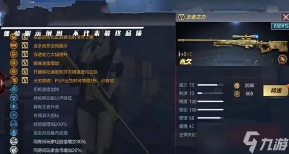 CF手游王者之力有哪些属性 王者之力和天龙相比有哪些提升