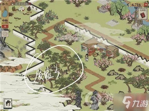 江南百景图桃花坞废墟在哪 桃花坞废墟位置一览