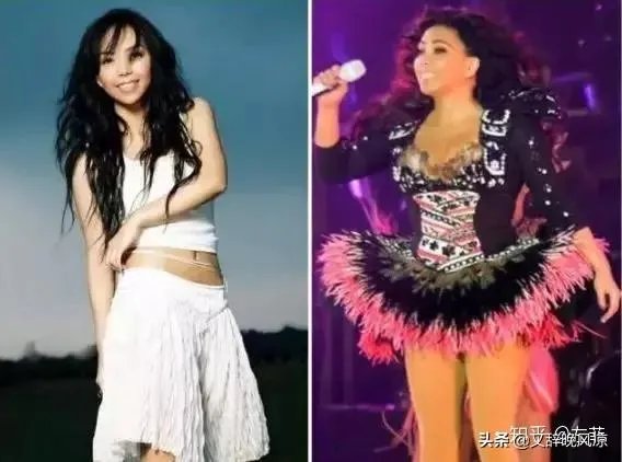 哪些女演员放开了吃的发福发胖,让观众再也看不到她的美丽?