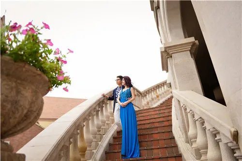 婚纱摄影照片欣赏 拍婚纱照的经典动作