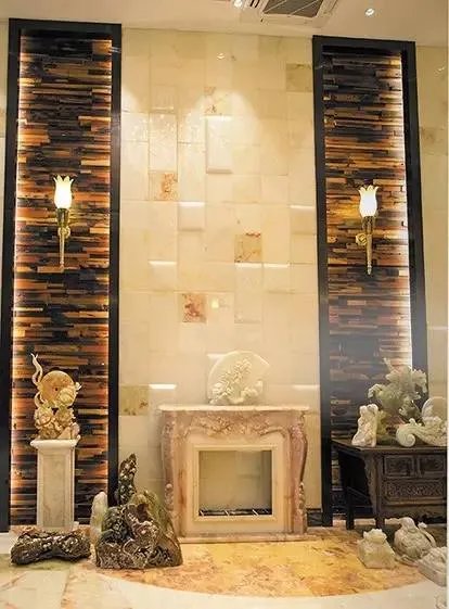 玉石背景墙装饰欣赏