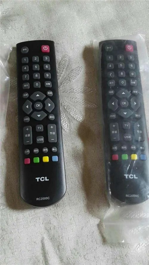 tcl电视遥控器怎么用