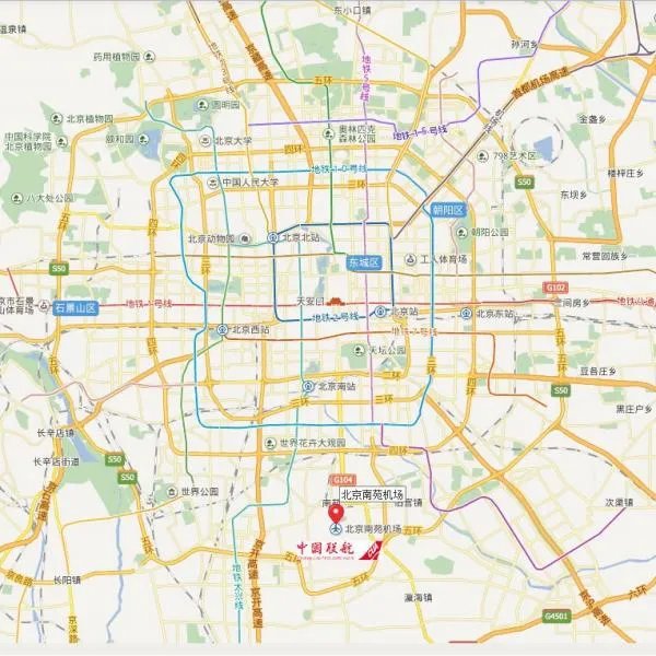 南苑机场行车路线指引，南苑机场巴士路线