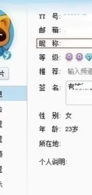 YY频道怎么改名字