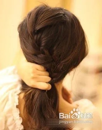 韩式麻花辫怎么编侧边麻花辫扎法图解