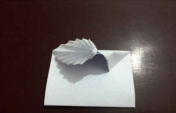 古代信纸的折法