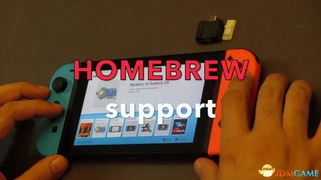Switch破解新进展：最新固件也能玩破解自制软件